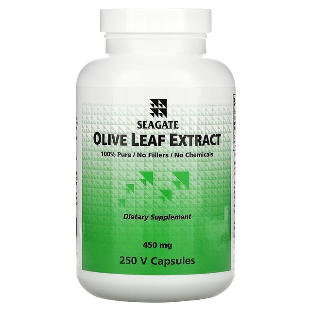 Seagate, Olive Leaf Extract, 450 mg, 250 V Capsules on Productcaster.