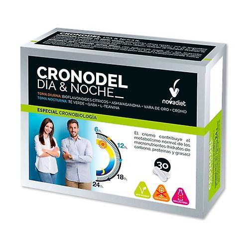 Novadiet chronodel 30 vegetable capsules on Productcaster.