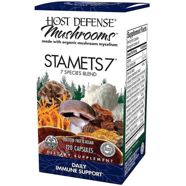 Host Defense Vært for Defense Stamets 7 Caps 120 Ct on Productcaster.