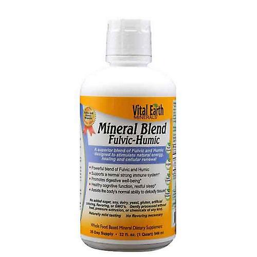 Vital Earth Minerals Vitálne zemské minerály Fulvic-Humic Minerálna zmes, 32 oz (balenie po 1) on Productcaster.