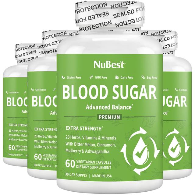 NuBest Supplément de sucre dans le sang, Soutenir une glycémie et un taux de glucose sains, Ennace Energy Balance & Immunity, 60 capsules végétalie... on Productcaster.