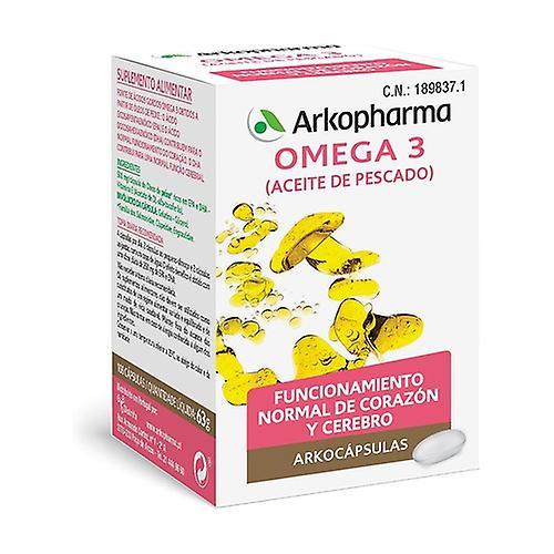 Arkopharma Arkocápsulas Omega 3 Fish Oil 100 capsules on Productcaster.