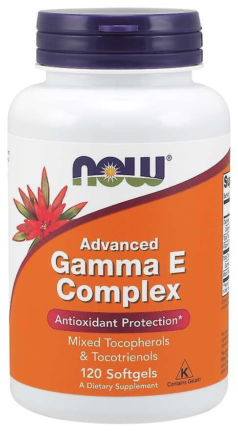 NOW Foods Teraz potraviny Advanced Gamma E Complex 120 Softgels 180 gr on Productcaster.