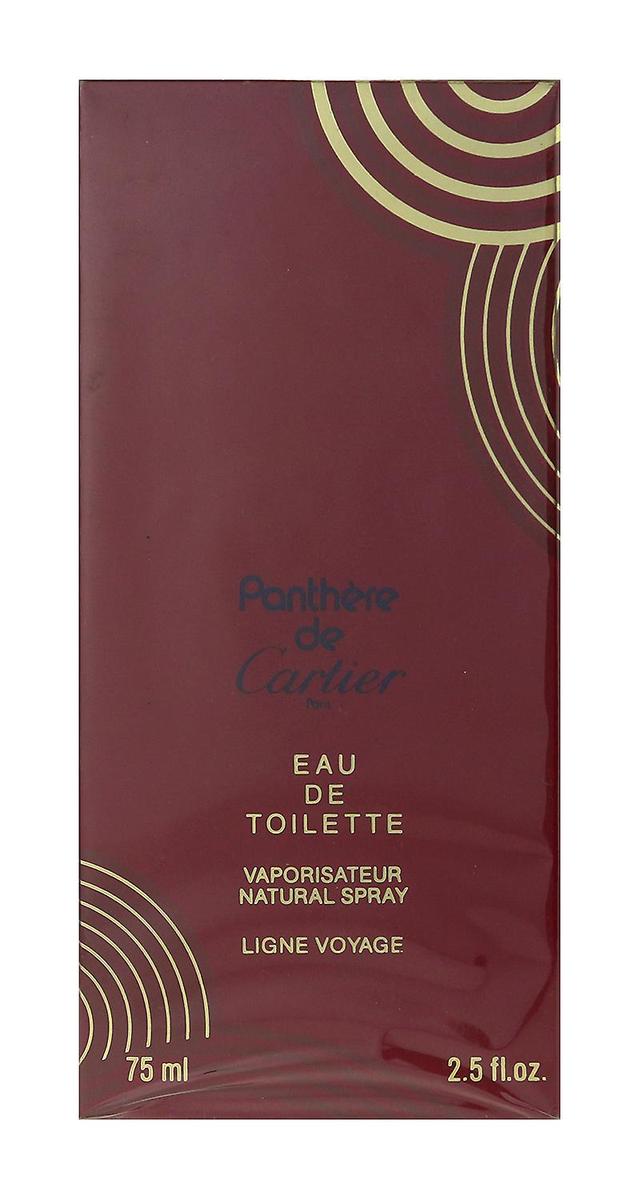 Cartier Panthere De Cartier Eau De Toilette Ligne Voyage 2,5 Oz/75 ml In Box 2.5 Oz on Productcaster.