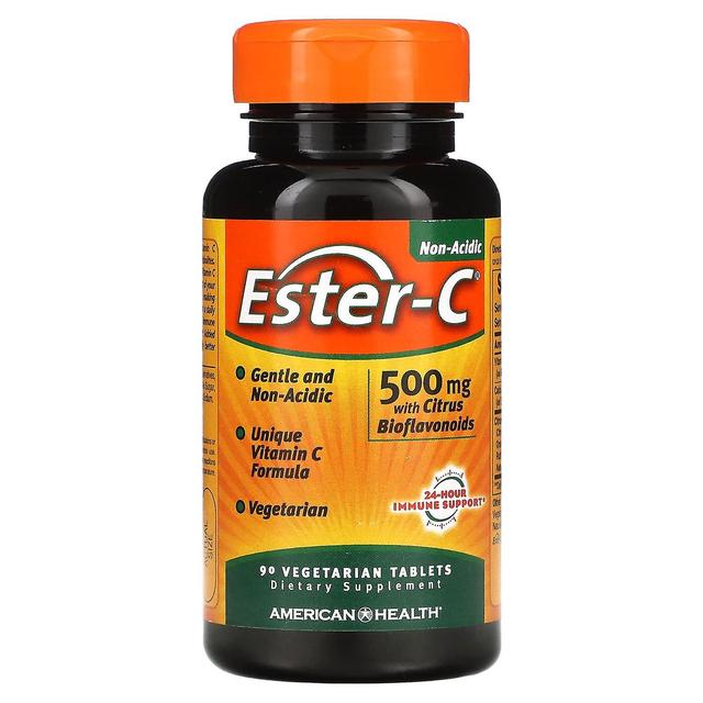 American Health Amerikansk hälsa, Ester-C med Citrus Bioflavonoids, 250 mg, 90 Vegetariska tabletter on Productcaster.