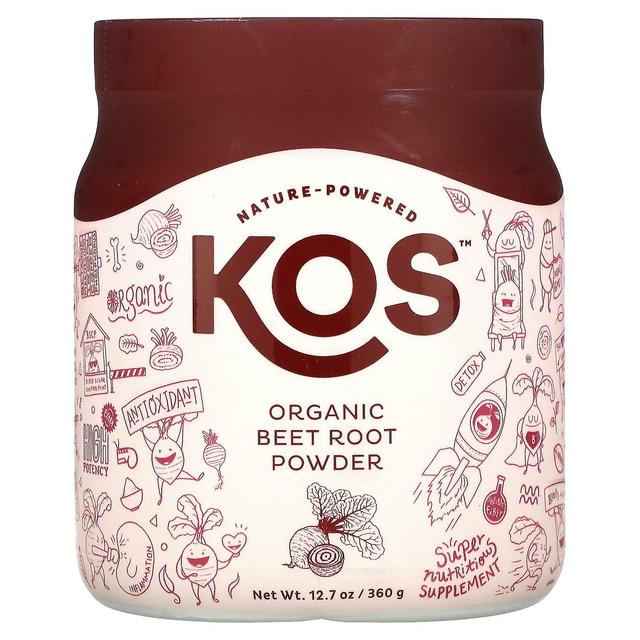 KOS, Organic Beet Root Powder, 12.7 oz (360 g) on Productcaster.