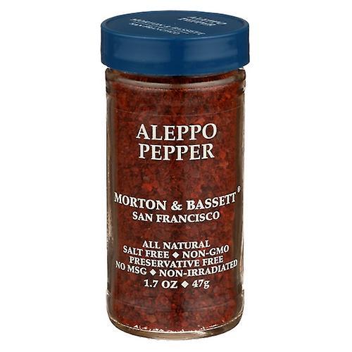 Morton & Bassett Pepper Aleppo, Case of 3 X 1.7 Oz (Pack of 1) on Productcaster.