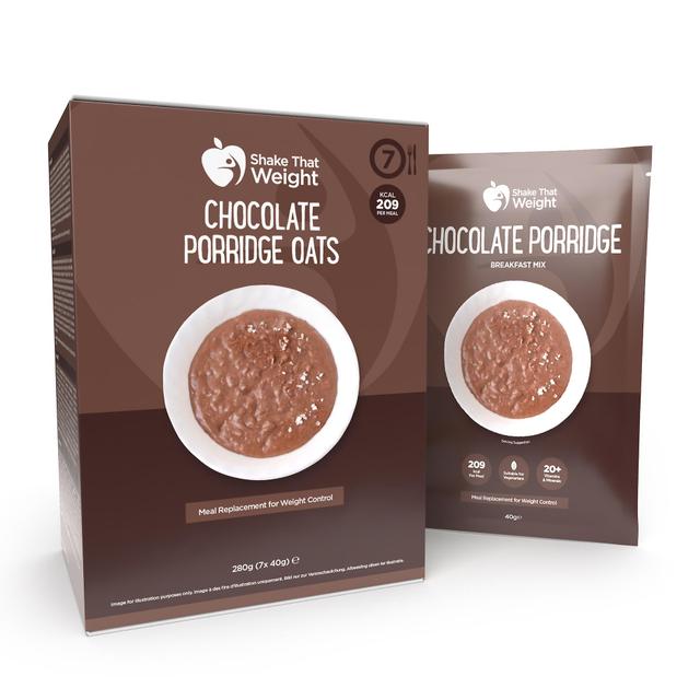 Shake That Weight Chocolate Porridge Oats - 7 Meals on Productcaster.