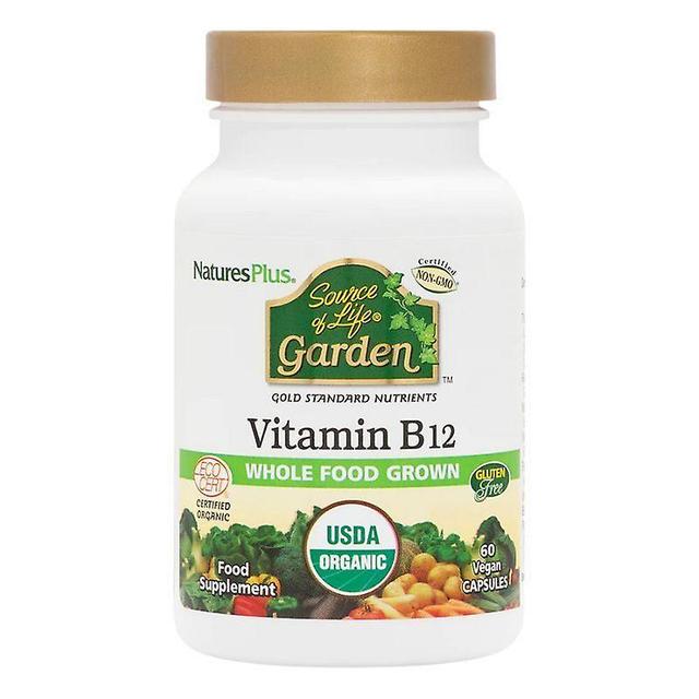 Nature's Plus Source of Life Garden Vitamin B12 1000ug VCaps 60 (30734) on Productcaster.