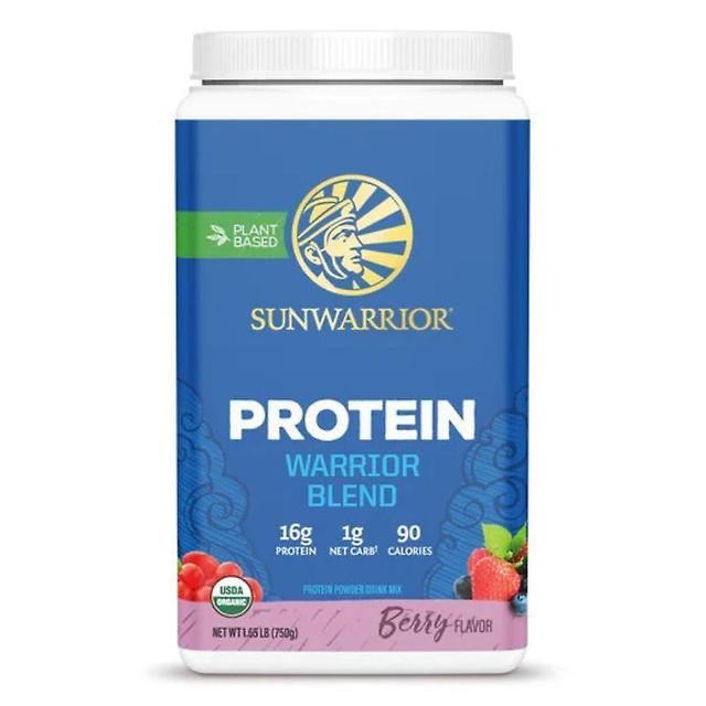 Sunwarrior Protein Warrior Blend Berry 750g on Productcaster.