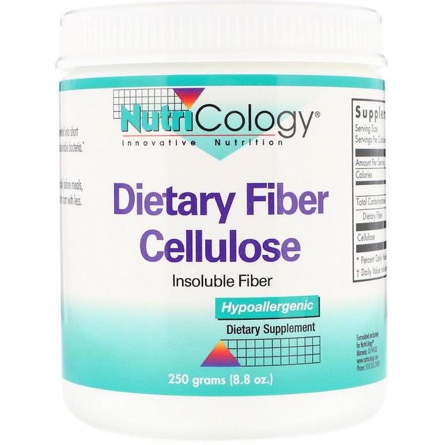 Nutricology, Diätfaser CellulosePulver, 8,8 Unzen (250 g) on Productcaster.