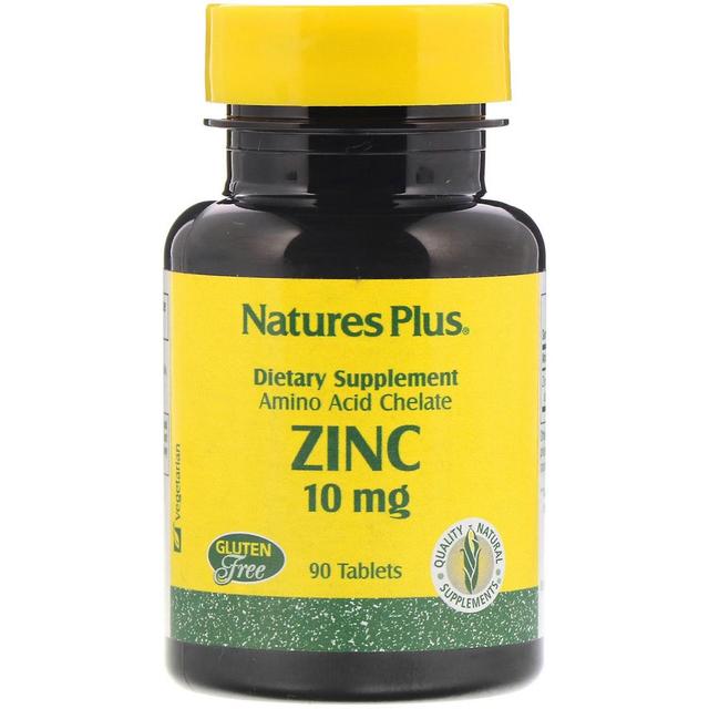 Nature's Plus, Zink, 10 mg, 90 Tabletten on Productcaster.