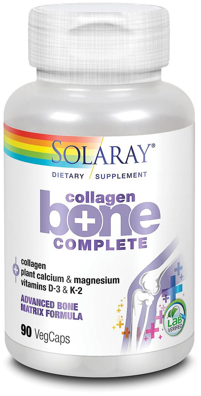 Solaray Collage Bone Complete 90 Vegetable Capsules on Productcaster.