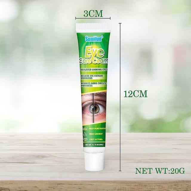 Qian 1box 20g Crème de soins oculaires Soulager la fatigue oculaire Pommade sèche Supprimer les yeux Rouge Sang Protéger la vue Soins de santé du c... on Productcaster.