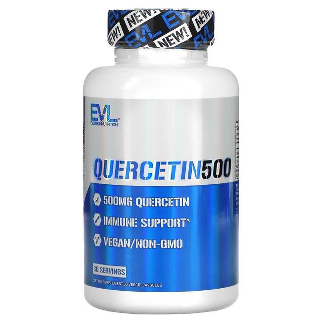 EVLution Nutrition, Quercetin 500, 500 mg, 30 Veggie kapslar on Productcaster.