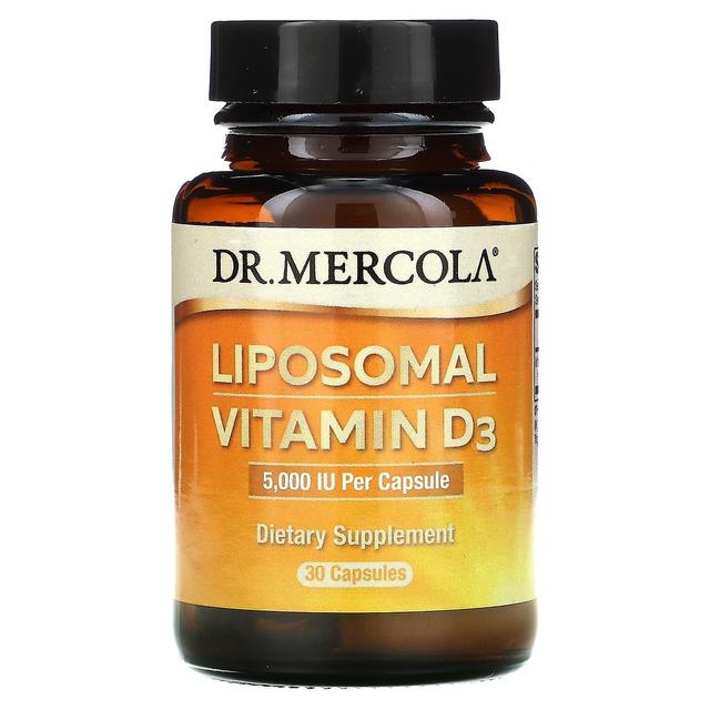 Dr. Mercola, Liposomal Vitamin D3, 5,000 IU, 30 Capsules on Productcaster.