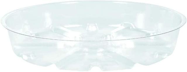 Hgbd-clear Garden Planter Saucer - The Hc Companies 16-inch Round Flower Pot Drip Trays For Planters Clear (ssv16000000) on Productcaster.