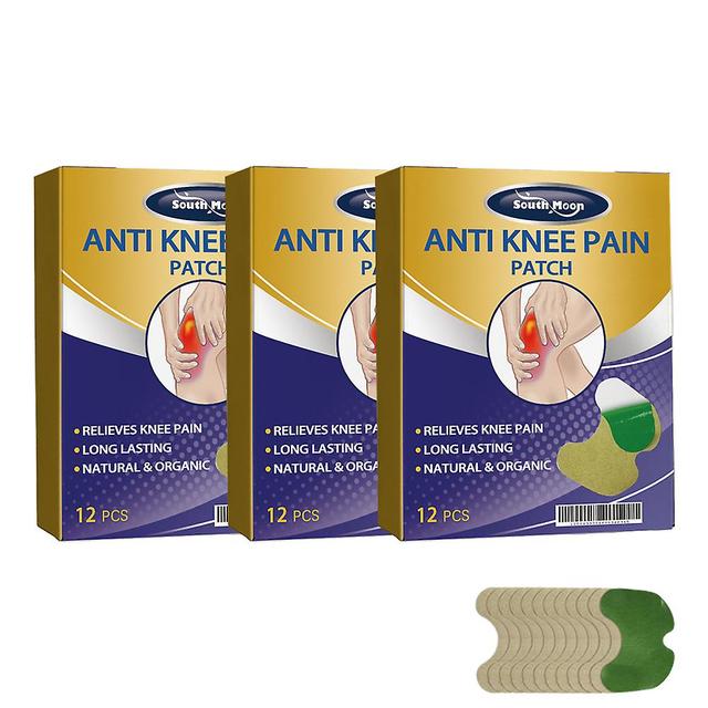 1-5packs Knee Plaster Sticker Wormwood Extract Pain Joint Ache Relief Patche 3packs on Productcaster.