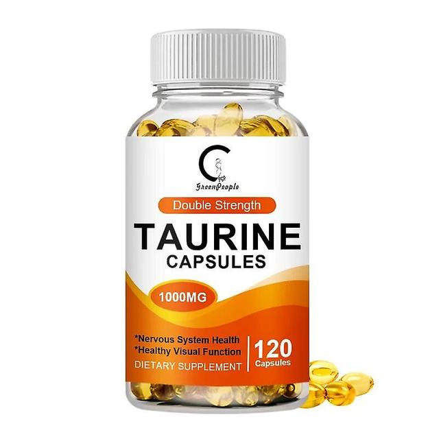 Eccpp Taurine Capsule For Antioxidant,brain & Heart Health - Amino Acid Supplement Support A Calm, Relaxed Mood 120 pcs on Productcaster.