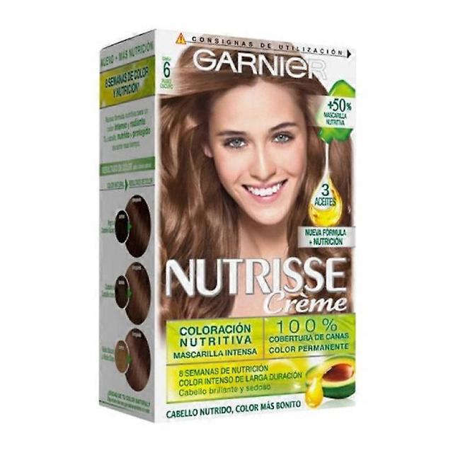 Garnier nutrisse crème nourishing color 6 dark blonde on Productcaster.