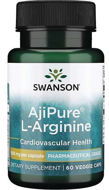 Swanson Aji Pure L-Arginine 500 mg 60 Capsules 55 gr on Productcaster.