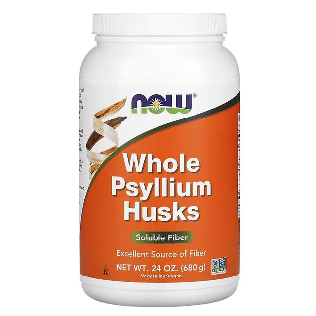 NOW Foods NU Fødevarer, Hele Psyllium Husks, 24 oz (680 g) on Productcaster.