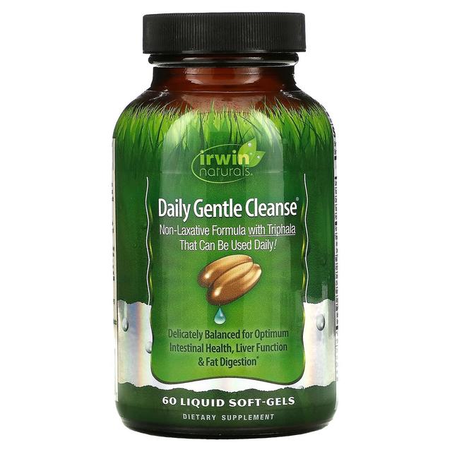 Irwin Naturals, Daily Gentle Cleanse, 60 Liquid Soft-Gels on Productcaster.