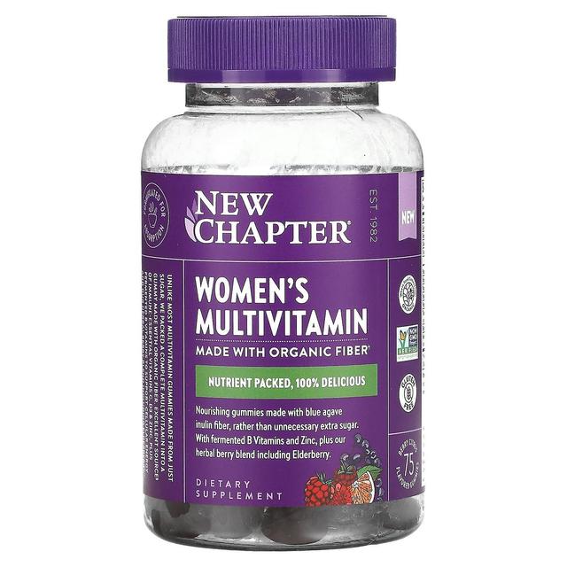 New Chapter Nieuw hoofdstuk, Multivitamine voor vrouwen, Bessen Citrus, 75 Gummies on Productcaster.