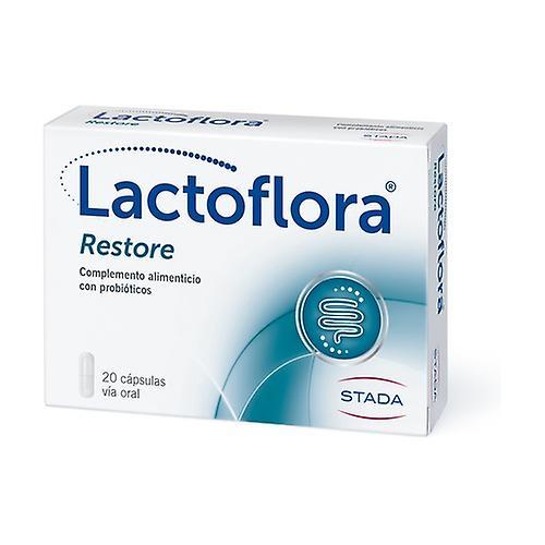 Lactoflora Restore 20 capsules on Productcaster.