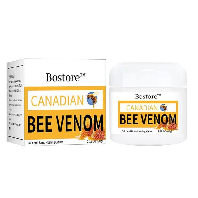 1-3X Canadian Bee soulageant les douleurs osseuses, Beevenom Bee Crème pour les articulations et les os 2024 Nouveau 3PCS on Productcaster.