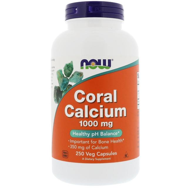 Now Foods, Coral Calcium, 1,000 mg, 250 Veg Capsules on Productcaster.