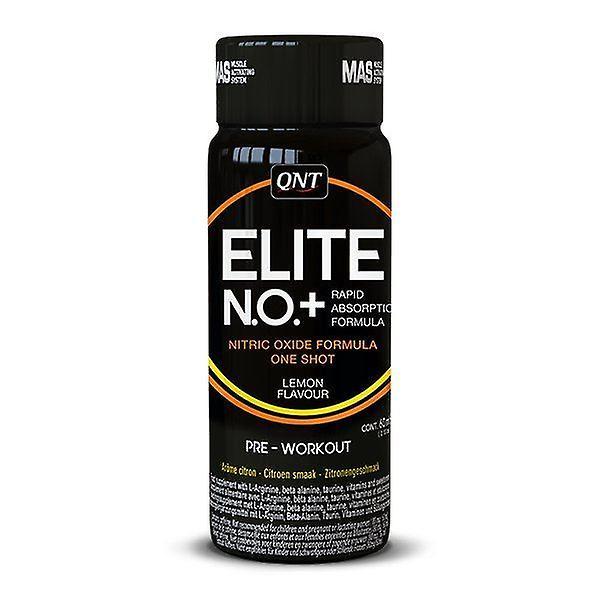 QNT No+ Elite Shot Nitric Oxide Pre-Workout Muscle Growth (Lemon) - 12 x 60ml on Productcaster.