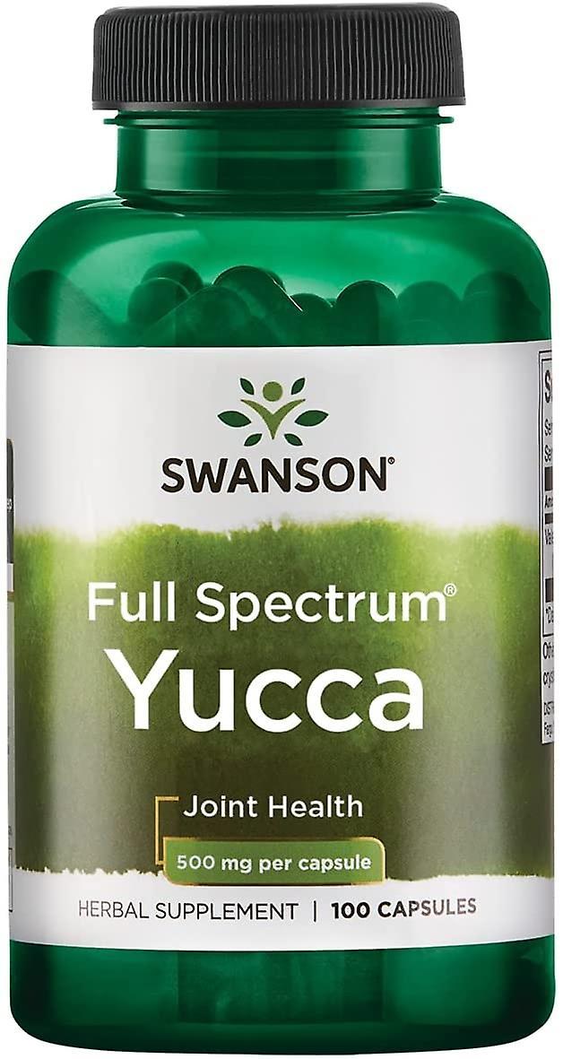 Swanson Yucca 500 mg 100 Kapsułka on Productcaster.