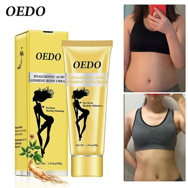 3pcs Hyaluronic Acid Ginseng Slimming Cream Reduce Cellulite Lose Weight Burning Fat Slimming Cream Health Care Burning Creams on Productcaster.