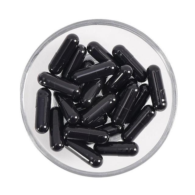 DeliaWinterfel Standaard kleurrijke lege capsules lege gelatine helder Black on Productcaster.