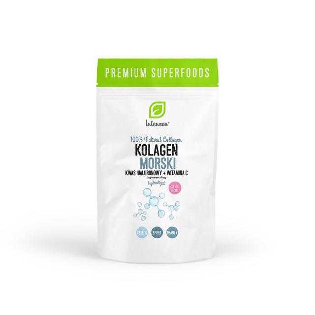 Intenson Morský kolagén + vitamín C + kyselina hyalurónová on Productcaster.