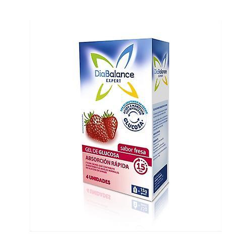 Diabalance Glucose gel rapid absorption strawberry flavor 4 units (Strawberry) on Productcaster.