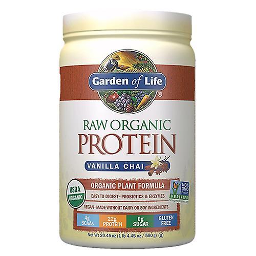 Garden of Life Livets trädgård Trädgård Av livet Rå protein - Äkta rå vanilj kryddad Chai, 630 gram (Förpackning med 1) on Productcaster.