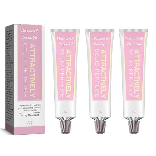 Skbcv 75g Solid-state Perfumes High Appealing Pheromone Fragrance Balm For Female 3pcs on Productcaster.