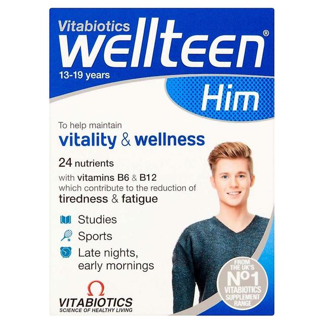 Vitabiotics Wellteen Him - 30 Tablets on Productcaster.