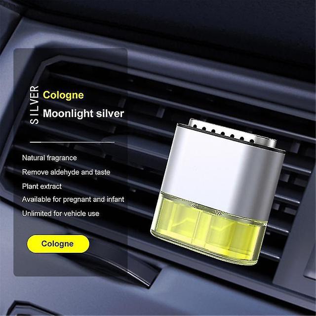 Sjioh Car Air Freshener Air Vent Perfume Replacement Car Liquid Fragrance Alloy Air Purifier Conditioning Auto Interior Accessories on Productcaster.