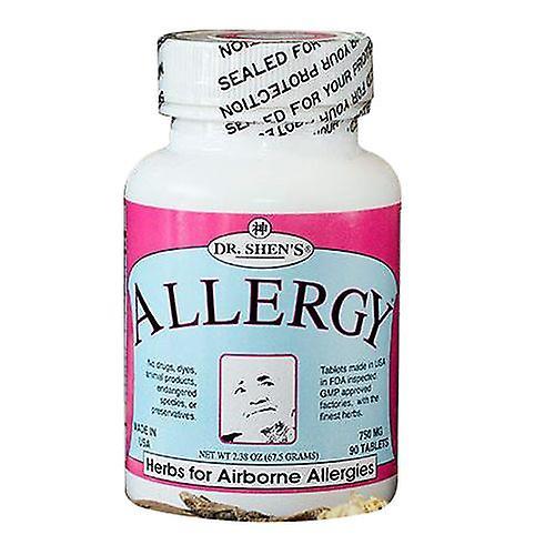 Dr. Shens Allergieformel A, 750 MG, 90 Tabletten (Packung mit 1 Stück) on Productcaster.