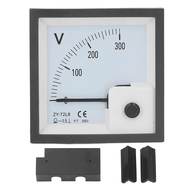 Analógový voltmeter 0300V Pointer Voltmeter panelový ihlový napäťomer pre zariadenia on Productcaster.