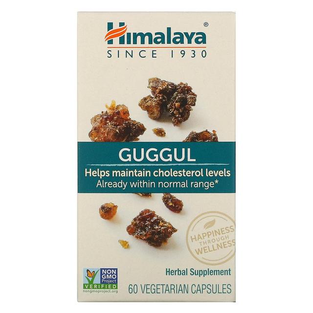 Himalaya, Guggul, 60 Vegetarian Capsules on Productcaster.