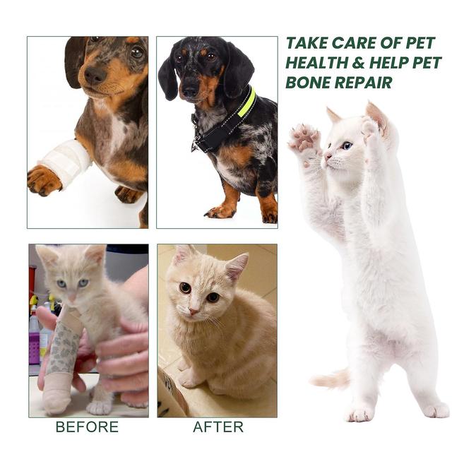 Yegbong Pet Joint Repair Drops Hond, Kat en Kat Body Joint Soreness and Muscle Relief Care Agent 30ml (3 stuks) on Productcaster.