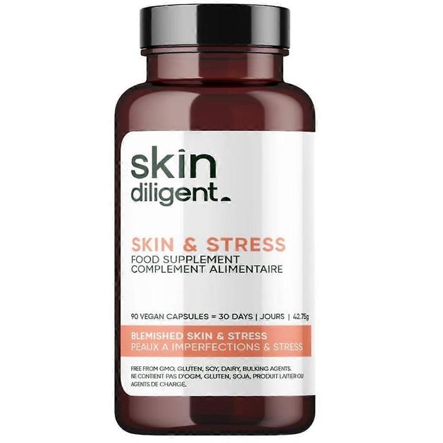 Skin Diligent Skin & Stress Capsules 90 on Productcaster.