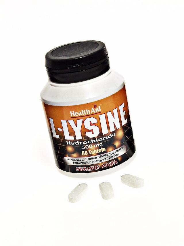 Health Aid Salute Aiuto L-Lysina HCI 500mg, 60 Compresse on Productcaster.