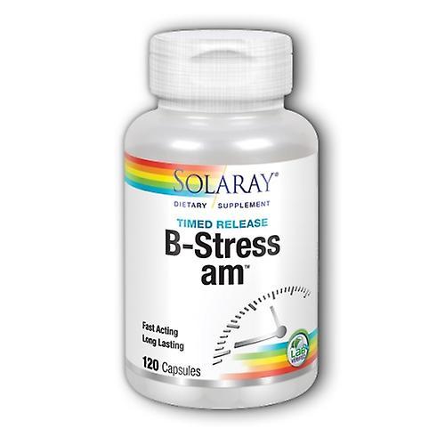 Solaray B-Stress AM, 120 Caps (Pack of 3) on Productcaster.