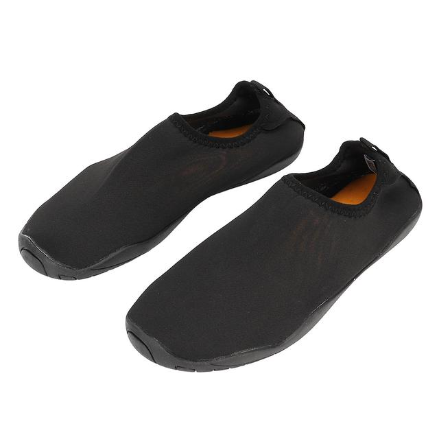 1 Pair Water Sport Shoes Air Layer Fabric Breathable Shoes for Outdoor Beach Fishing Wading Black 40 on Productcaster.