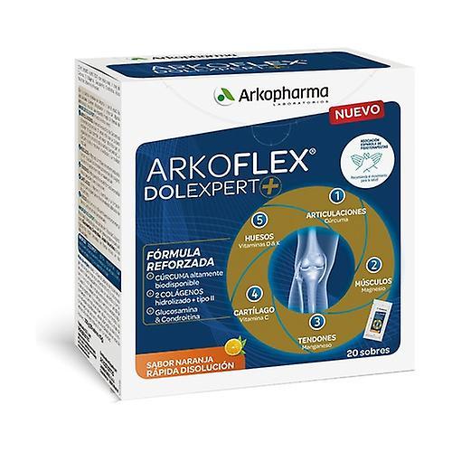 Arkopharma Arkoflex Dolexpert Plus Collagen Envelopes (orange) 20 packets on Productcaster.